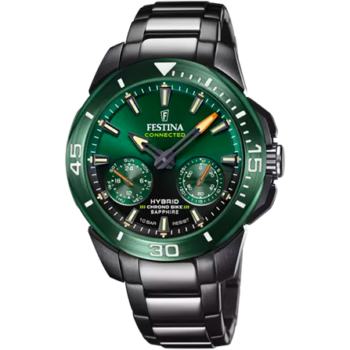 FESTINA CONNECTED VERDE ACCIAIO INOSSIDABILE 316L, UOMO
