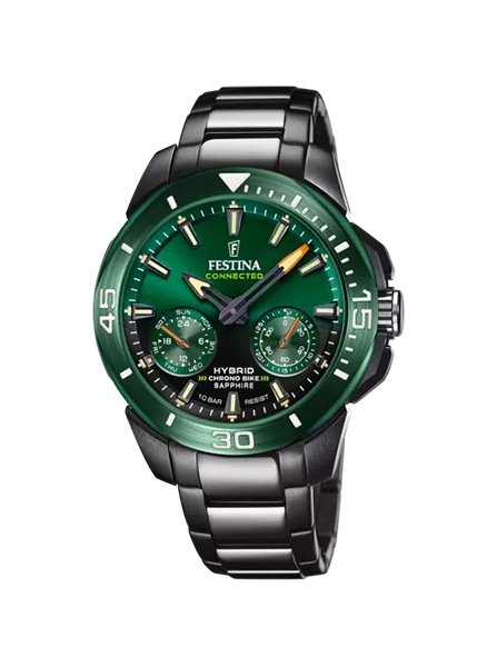 FESTINA CONNECTED VERDE ACCIAIO INOSSIDABILE 316L, UOMO