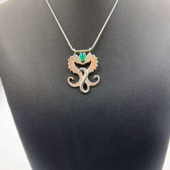 Pendente Marino Etrusco Argento