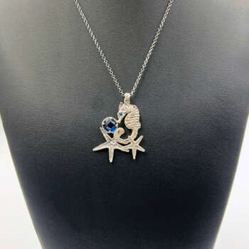 Pendente Marino Etrusco Argento