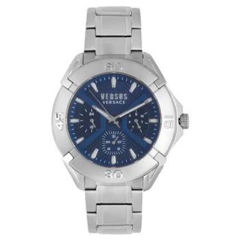 Orologio Uomo VERSUS Versace RUE OBERKAMPF Multifunzione Acciaio Blu
