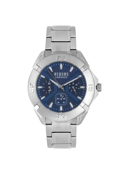 Orologio Uomo VERSUS Versace RUE OBERKAMPF Multifunzione Acciaio Blu