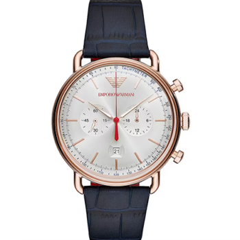 Orologio Cronografo Uomo Emporio Armani Aviator