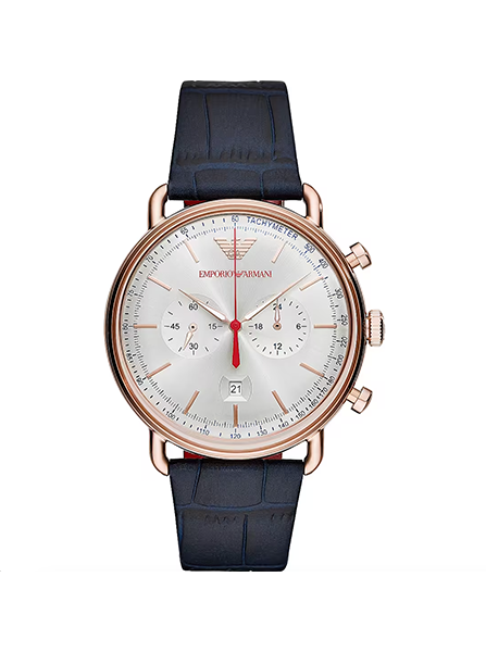 Orologio Cronografo Uomo Emporio Armani Aviator