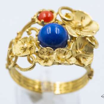 Anello Etrusco Fiori