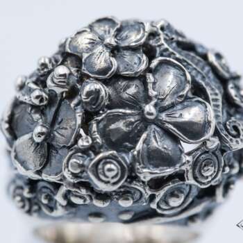 Anello Etrusco Argento 1