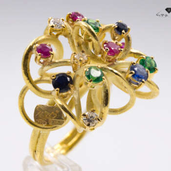 Anello Etrusco Gomitolo 79304 L