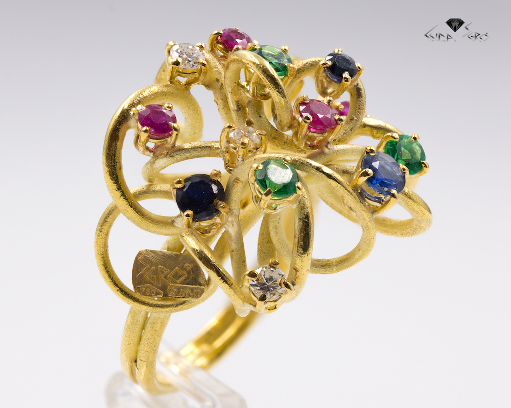 Anello Etrusco Gomitolo 79304 L