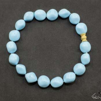 Collana in pasta di turchese